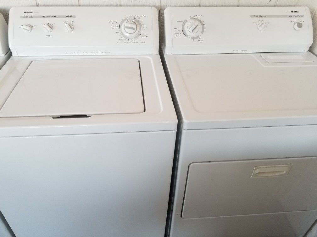 Kenmore washer And Dryer