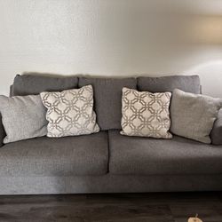 Gray Couch Set From Living Spaces 