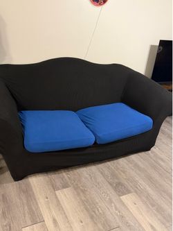 Couch with covers like new