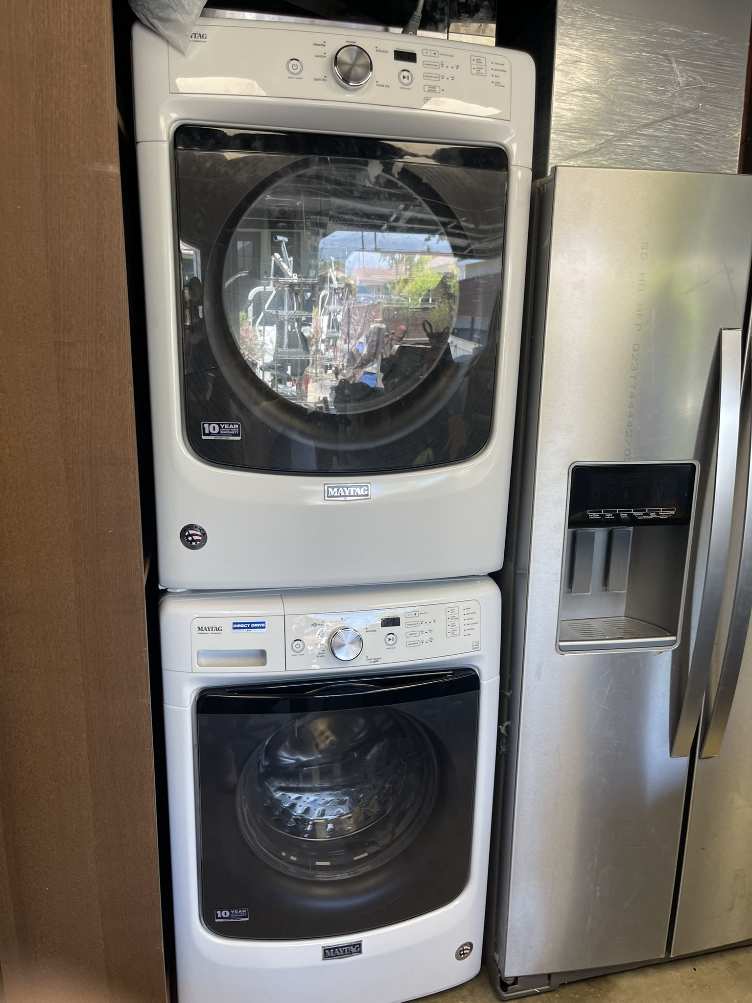 Maytang electric washer and dryer