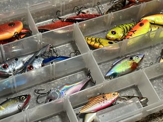 30 Ct Lipless Crankbaits Lure Lot Open Box And Slightly Used for Sale in  Irving, TX - OfferUp