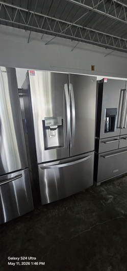 LG French Door Fridge – Stainless, Ice/Water Dispenser