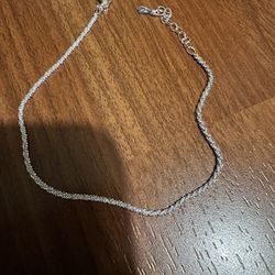 new 925 sterling silver 2 anklets 