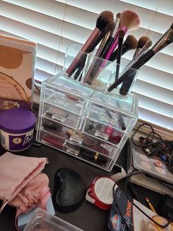 Acrylic Makeup Organizers