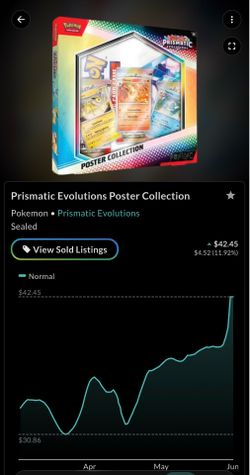 Pokemon Prismatic Evolutions Poster Collection