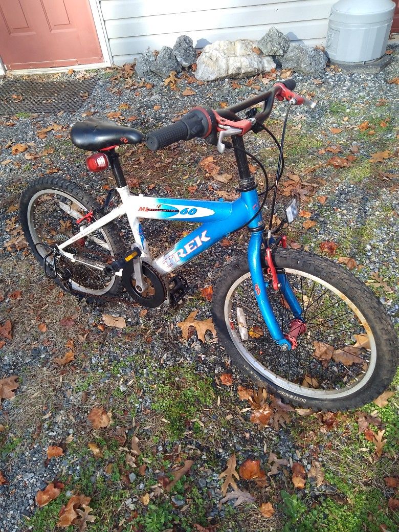 Vintage Trek 20" Mountain Lion. Kids Mountain Bike. 7 Speeds. 100 Bucks. AS IS. 40 BUCKS