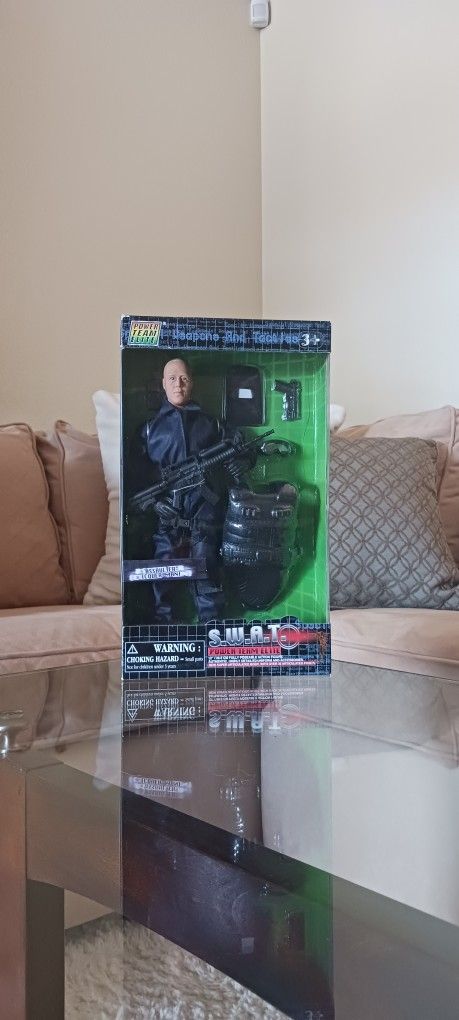 Power Team Elite Swat 12 Inch Action Figure 1/6 GI JOE (NEW)