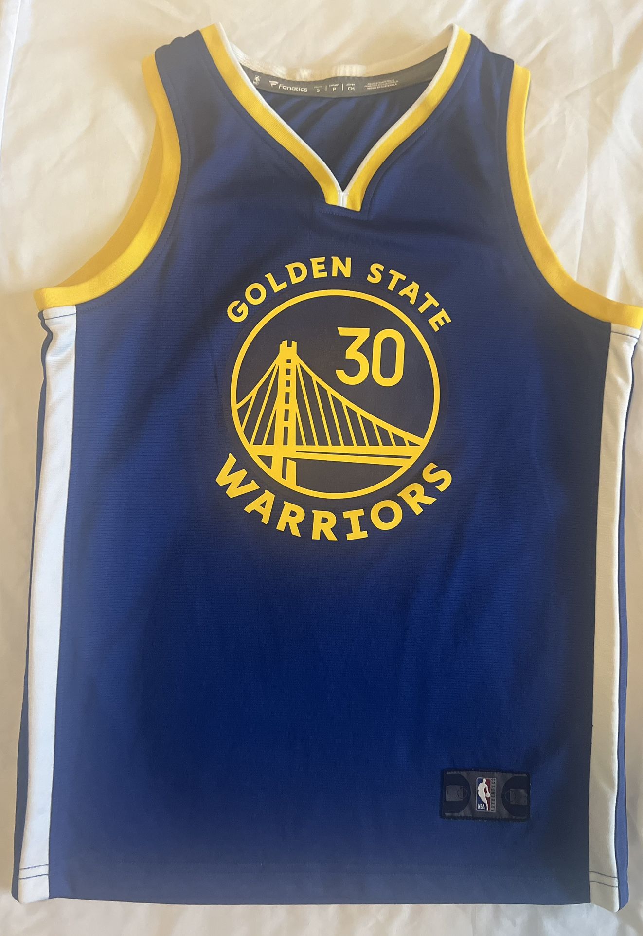 Golden State Warriors Jersey (Steph Curry) - youth small