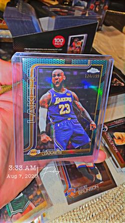 Topps Chrome Update LeBron James 🔥