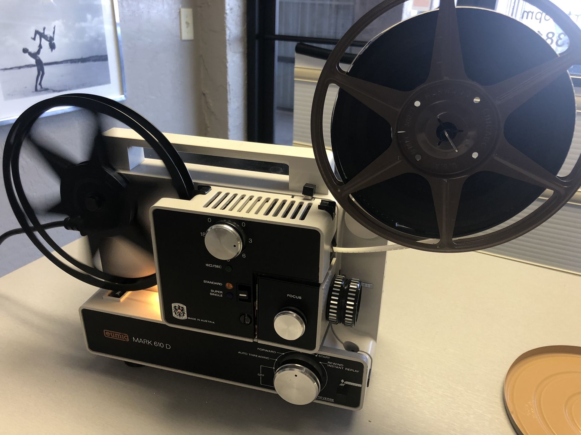 8mm & Super 8 Movie Film Projector