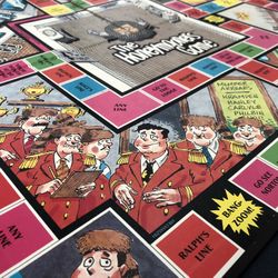 VINTAGE 1986 THE HONEYMOONERS BOARD GAME RARE FIND COLORFUL & FUN