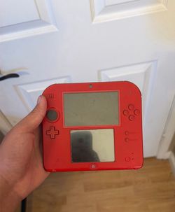 Nintendo 2DS Handheld System – Powers On, No Charger