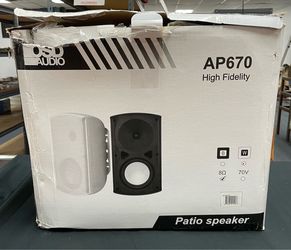 OSD AP670 120W Audio Speakers In Box