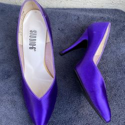 Purple Pumps High Heels 8 1/2