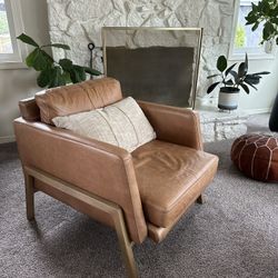 Leather Arm  Chair