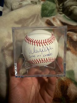 2020 walker buehler signed baseball