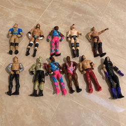 WWE Figures Lot Of 11