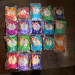 2000 McDonalds Teenie Beanie Babies animal set