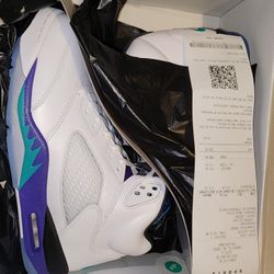 Air Jordan Retro 5 Grape Size 13 Men