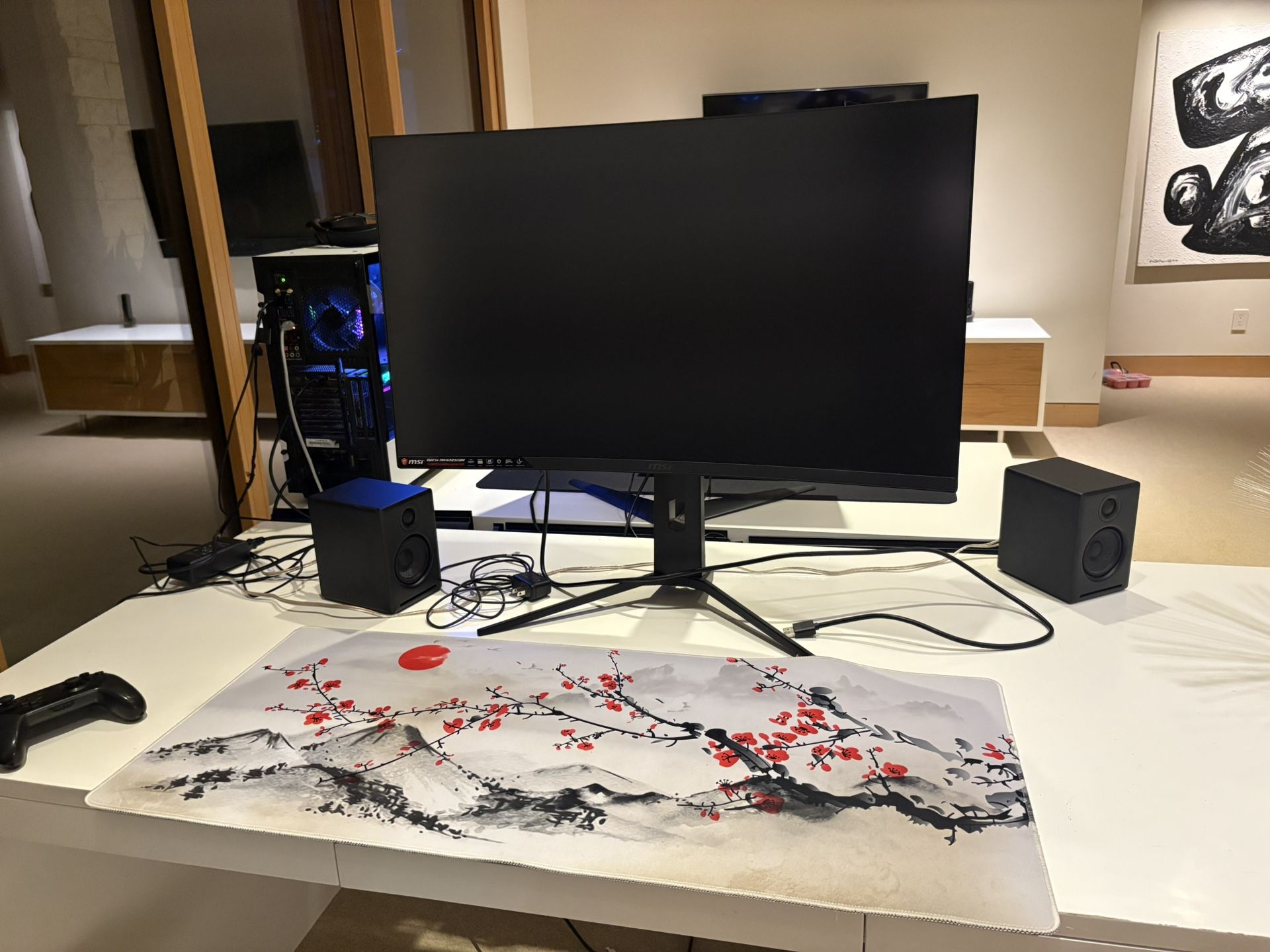 MSI Optix MAG321CQR 32” Curved Gaming Monitor – 1440p 144Hz – Excellent Condition