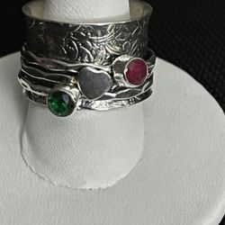 Ruby Spinner Ring