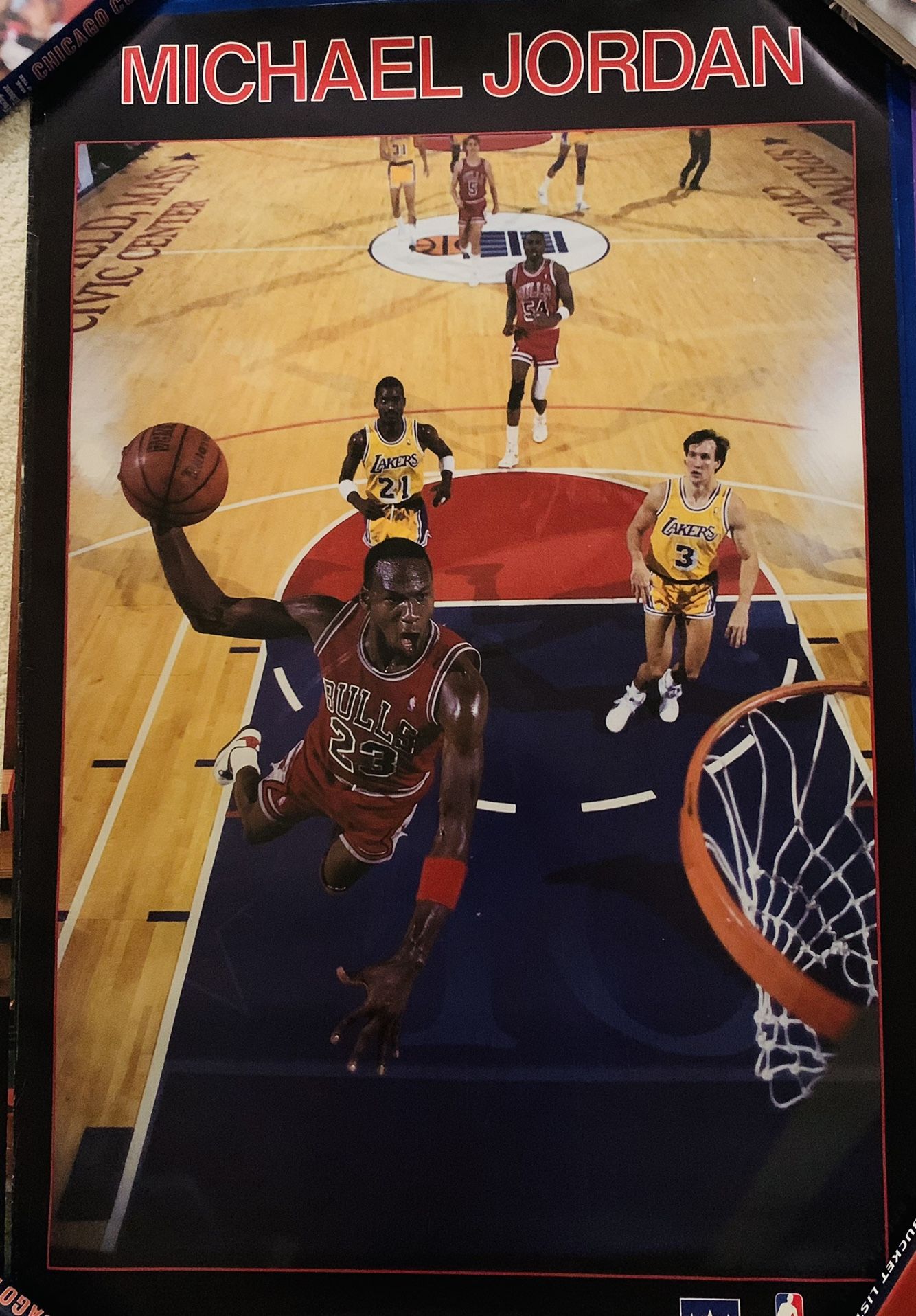 Rare Michael Jordan Starline Posters Vintage Collection