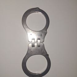 Double Hinged Handcuffs.