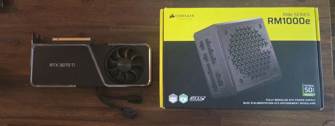 GeForce RTX 3070ti and 2 year old 750w PU