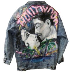 American Vintage Women's Pink and Blue Jacket(75)11