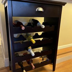 16 Bottle Wine Rack Solid Wood From Macys