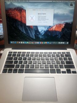 Apple MacBook Air Laptop 13” 2013
