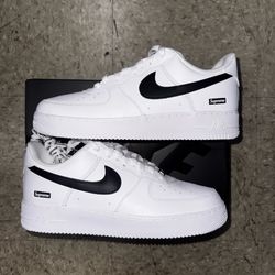 Supreme Air Force One White/Black Size 10.5