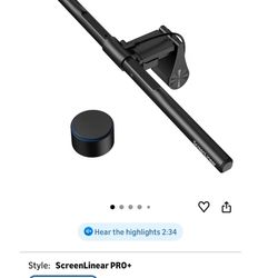 Monitor Light Bar with Remote Control