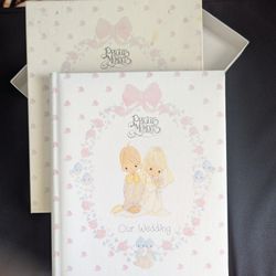 Vintage Precious Moments OUR WEDDING Keepsake Book 