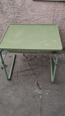 Table-Mate Folding TV Tray Table Green