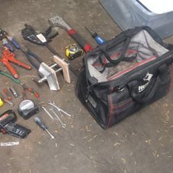Tool Bag full of tools*Just Added More Tools*OVERFLOWING!!