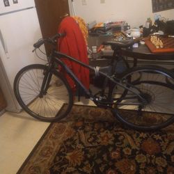 hyper bicycle hybrid - aluminum 8speee bike 