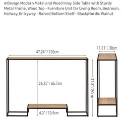 Entryway Console Table