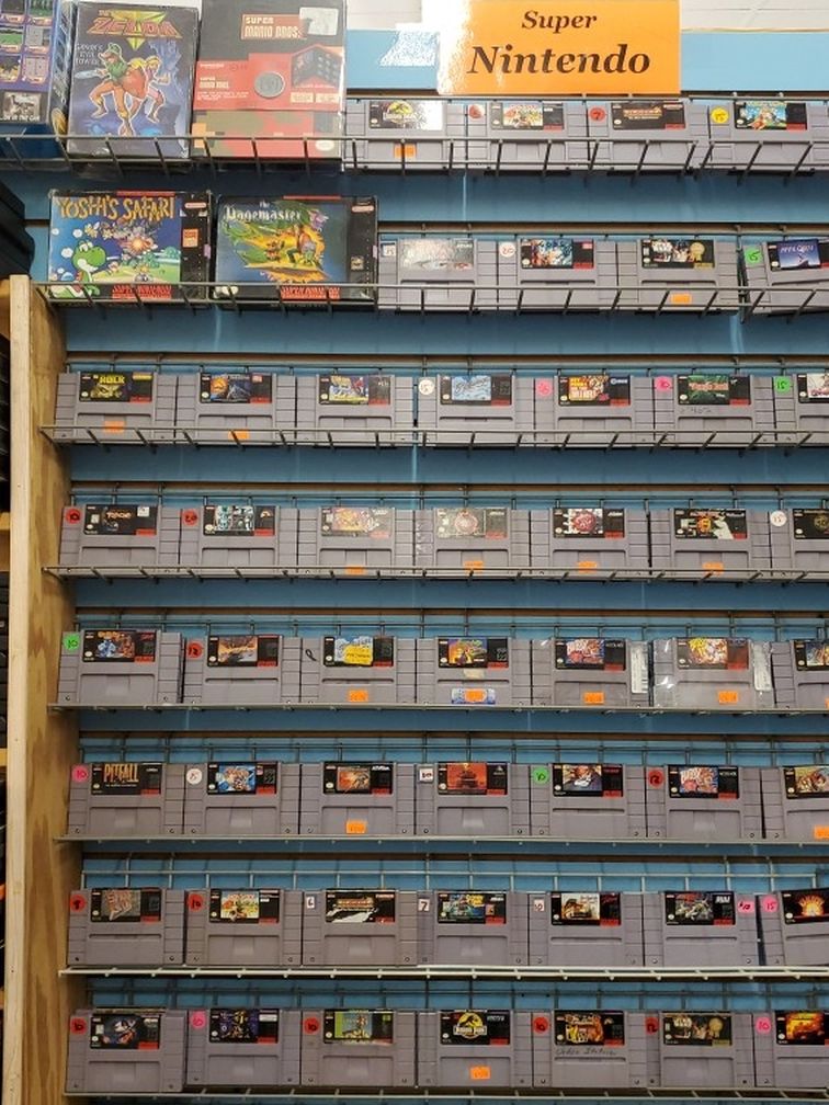 Super Nintendo Games