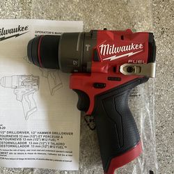 Milwaukee M12 Hammer Drill Tool Only