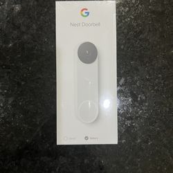 Google Nest Doorbell (Battery) - Smart Wi-Fi Video Doorbell Camera - Snow
