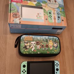 Nintendo Switch Animal Crossing Edition 