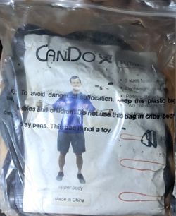 48" Blue CanDo Heavy Duty Tubing With Handles Exersiser