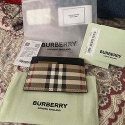 Burberry Beige M Cardcase