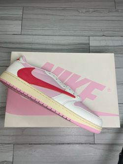 Air Jordan 1 Low OG x Travis Scott Sail Pink