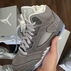 Jordan 5 Wolf Gray size 6Y