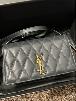 YSL grey Angie Chain Bag - authentic