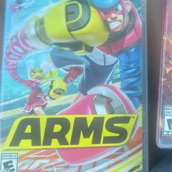 Arms Nintendo Switch Games