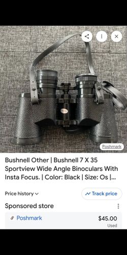 BUSHNELL Binoculars Sport View 7×35 Wide Angle