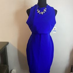 Royal Blue Dress XL   NWT